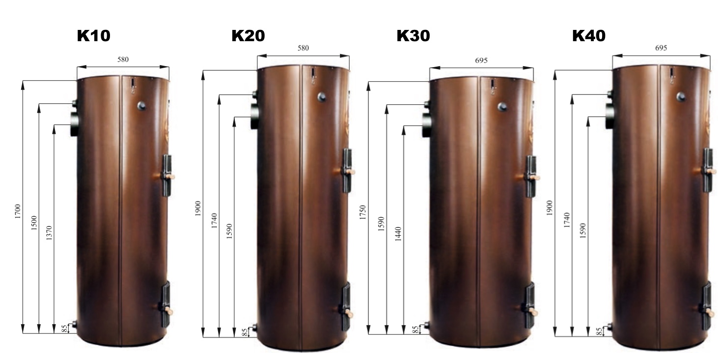 (image for) K40 long time wooden boiler